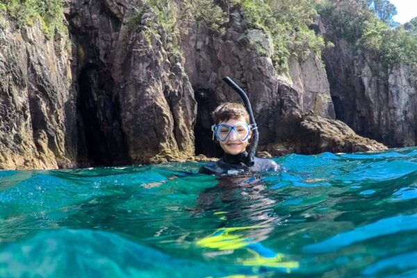 snorkeling-cathedral-cove Cathedral Cove Dive & Snorkel Hahei NZ