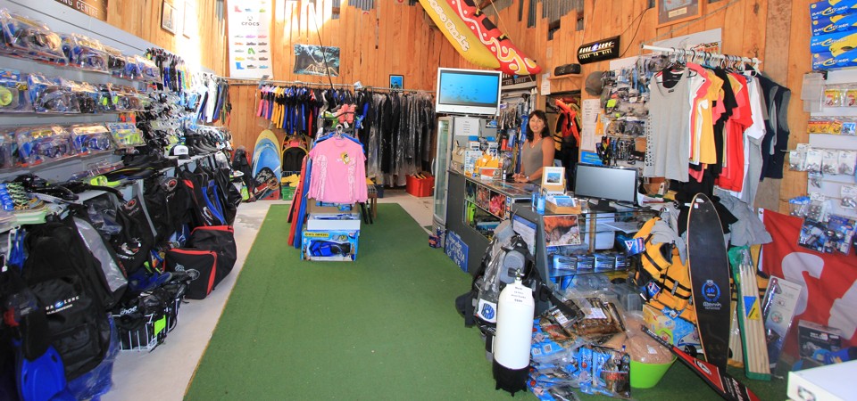 Dive Shop Gear Hire